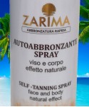 Autoabbronzante spray 'effetto naturale' - ZARIMA